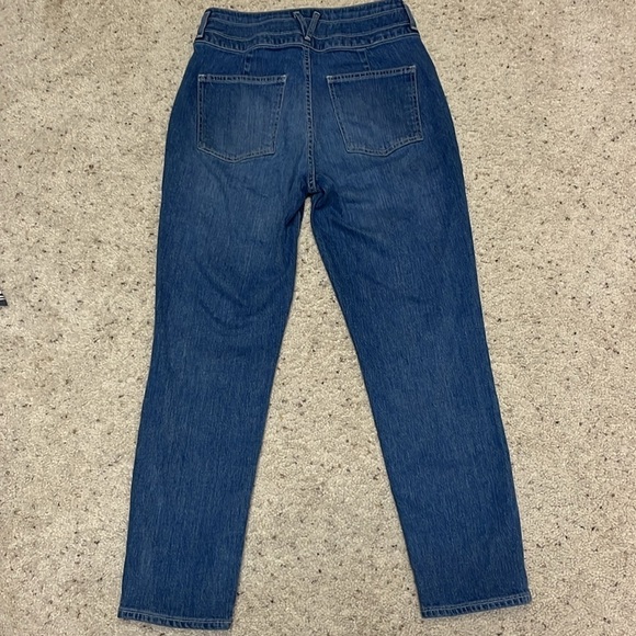 Veronica Beard Jeans Logan Slim Straight Extra High Rise Size 29 - Picture 6 of 11